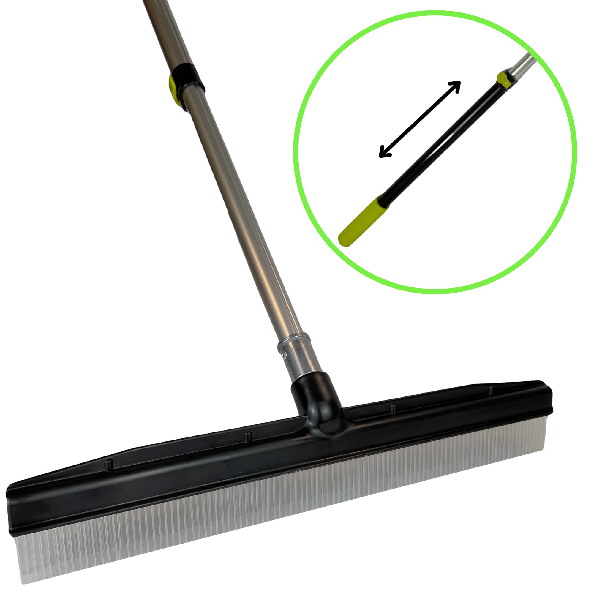 A-to-Z Supply Room Groom Carpet Rake And Groomer With Telescoping 54 Inch Adjustable Handle, Portable Design, Carpet Brush Ideal For Pet Hair,
