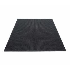 Guardian Floor Protection EGDFB030504 EcoGuard Diamond Indoor Wiper Floor Mat, Recycled Plactic and Rubber, 3" Length, 5' Width,