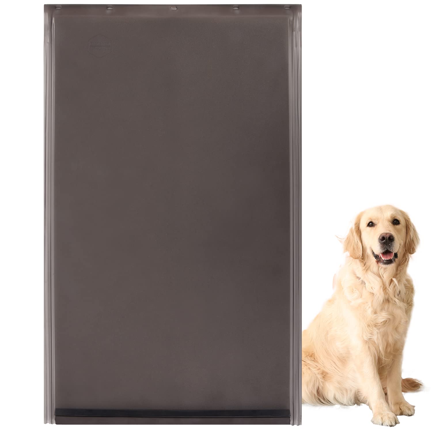 Evergreen Pet Suppli Large Replacement Dog Door Flap Compatible With Petsafe Freedom Doggie Doors Pac11-11039 - Measures 10 18 X 16 78 Made From Flex