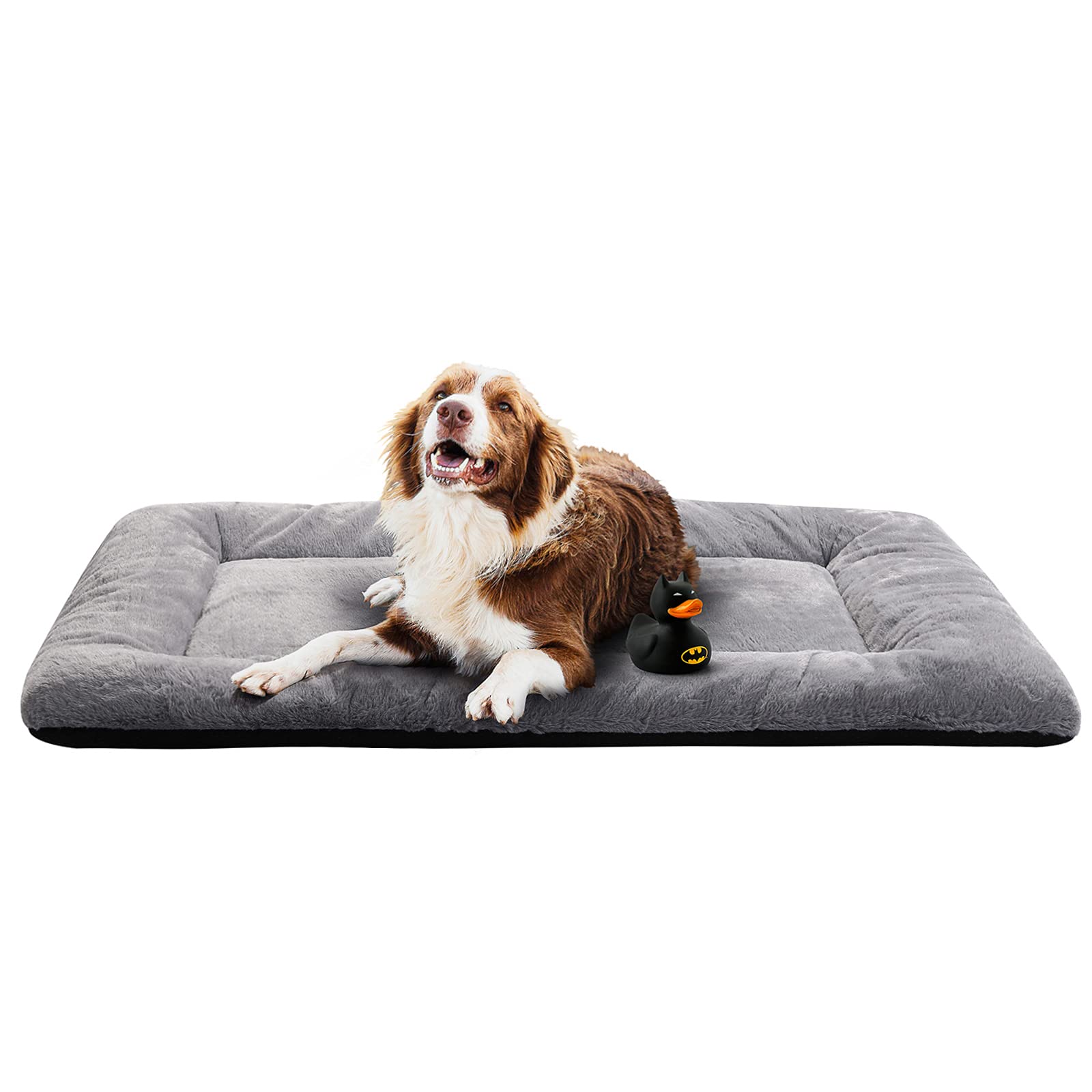 VERZEY Dog Beds Crate Pad For Extra Large Dogs Fit Metal Dog Crates,Ultra Soft Dog Crate Bed Washable & Anti-Slip Kennel Pad For Dogs C