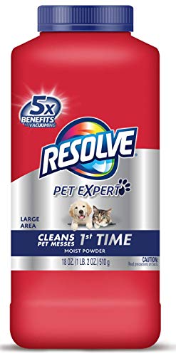 Resolve Pet Carpet Cleaner Powder, For Dirt Stain & Odor Removal