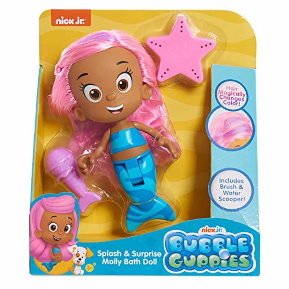 Nickelodeon Bubble Guppies Splash and Surprise Molly Bath Doll, by Just Play