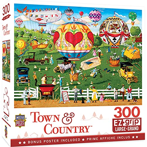 MasterPieces 300 Piece Jigsaw Puzzle for Adult, Family, Or Kids - Flights of Fancy by Masterpieces - 18" X 24" - Family Owned American Puzzle