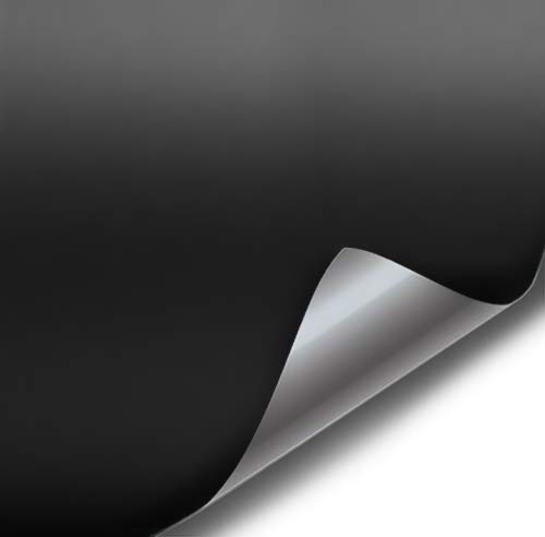 VViViD Black Matte car Wrap Vinyl Roll with Air Release 3MIL-VViViD8 (2FT X 5FT)