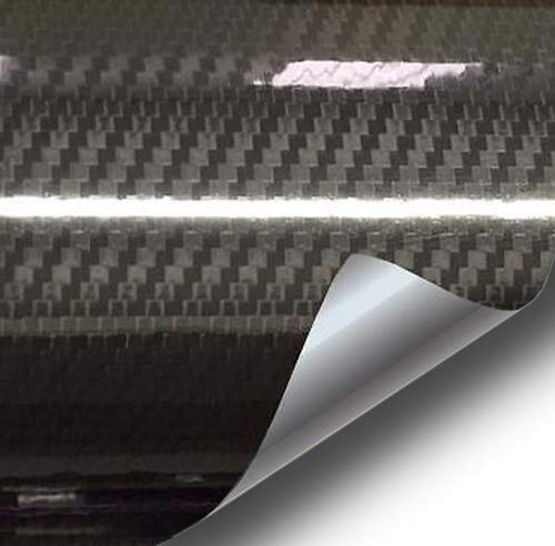 VViViD Epoxy High gloss Black carbon Fiber Vinyl Automotive car Wrap Film DIY Interior (3ft x 5ft)