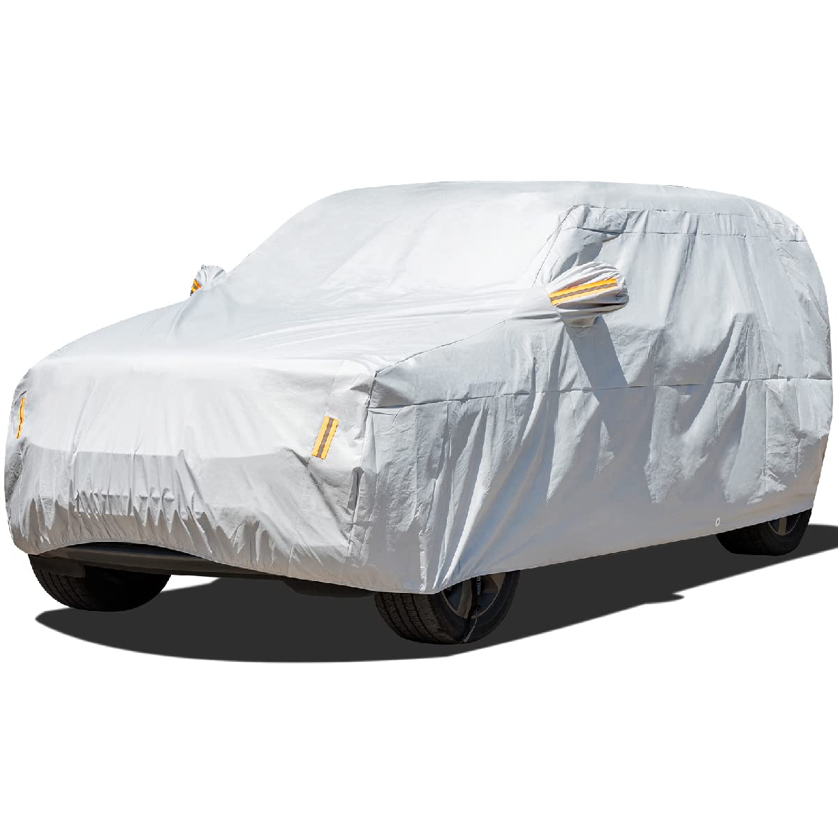 Tecoom car cover Waterproof All Weather for Automobiles, Tecoom Full car Hail Protector with Hot Pressing Process, Fleece Lined and Loc