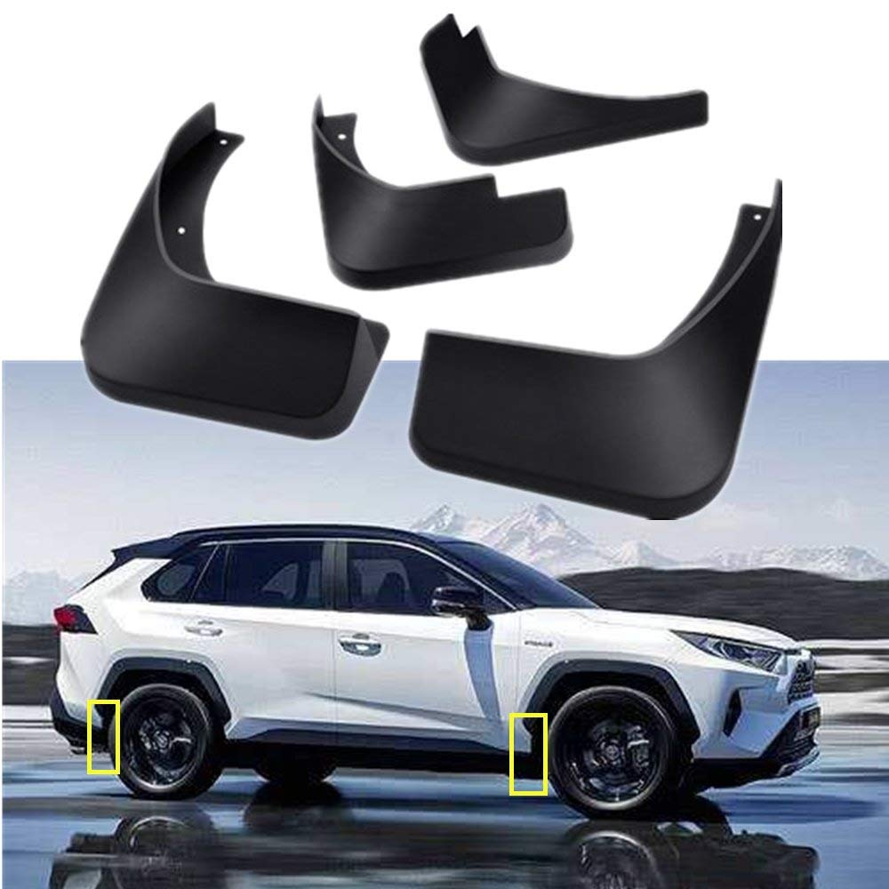TOPGRIL Mud Flaps Kit for Toyota XA50 RAV4 2019 2020 2021 2022 Mud Splash guard Front and Rear 4-Pc Set by TOPgRIL