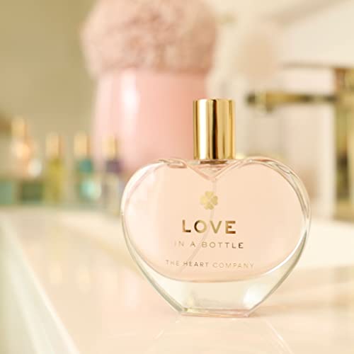 THE HEART cOMPANY LOVE in a bottle Perfume for women Womens Eau de Parfum Fragrance 25oz 75ml