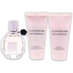 Viktor & Rolf Flowerbomb 3 Piece Perfume gift Set for Women 17 oz