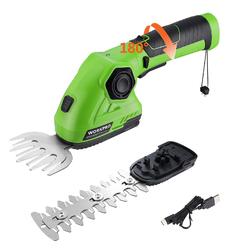 WORKPRO cordless grass Shear & Shrubbery Trimmer - 2 in 1 Handheld Hedge Trimmer 72V Electric grass Trimmer Hedge Shearsgrass cu