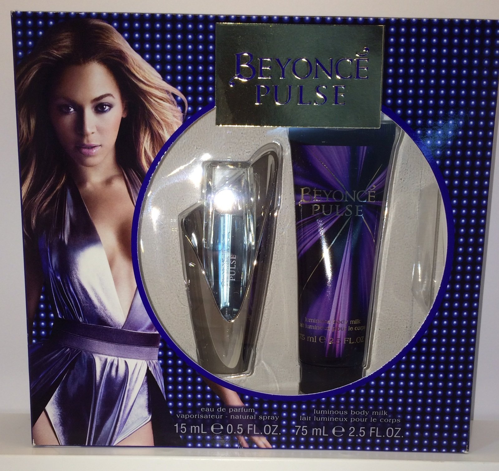 Beyonce Pulse 2 Piece gift Set (Eau De Parfum Spray, Body Milk)