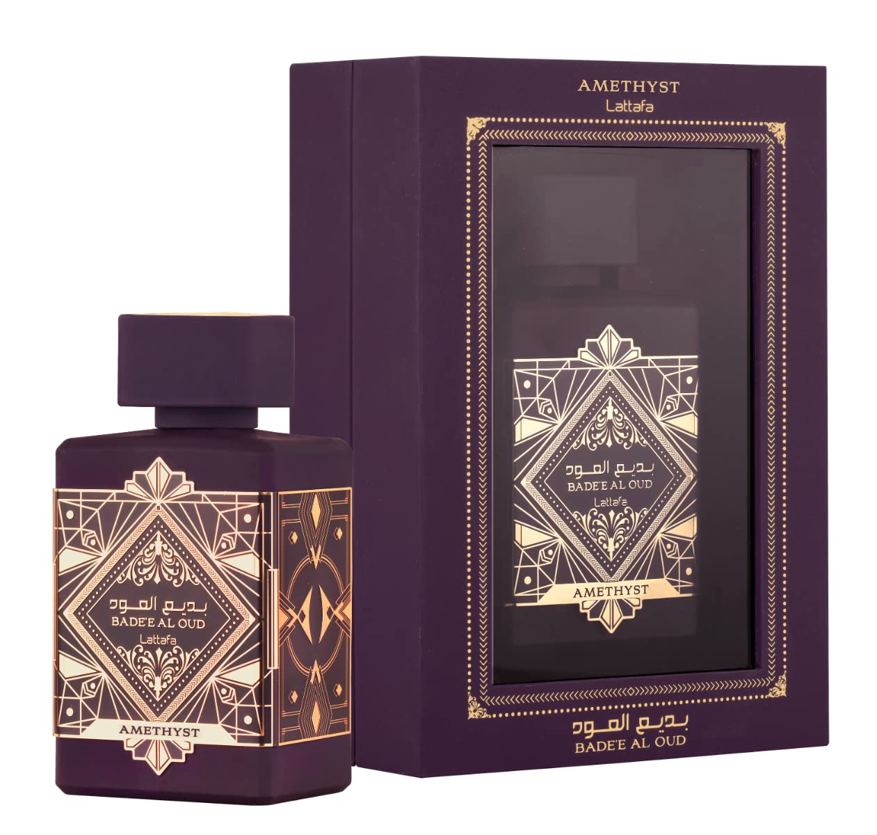Lattafa Perfumes Badee Al Oud for glory EDP - Eau de Parfum 100ml(34 oz)  Agarwood, Patchouli, Blend of Spicy Pepper & classic  by Lattafa Perfum