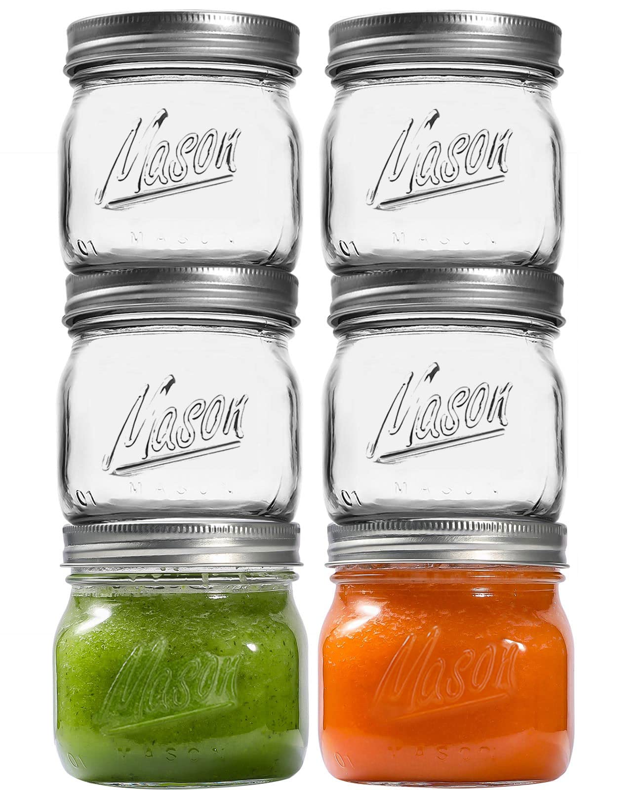 Glass Jars with Airtight Lids Large Durable Storage Jar for Sauces Pickled  Vegetables 13