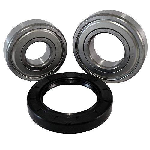 Front Load Bearings High Quality Washer Tub Bearing and Seal Kit with Nachi bearings, Fits Frigidaire & Kenmore Tub 134956200 (I