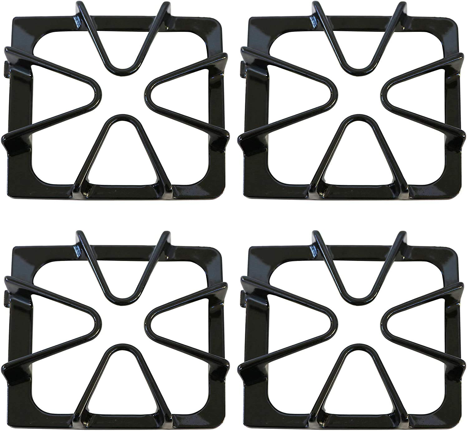 Greatshow 4Pk 8522858 fits for Whirlpool Stove Range Burner grates with