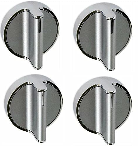 &#226;&#128;&#142;Depadmen 4 Pcs W10828837 Range Surface Burner Knob compatible with Whirlpool replaces PS11726205, W10569582