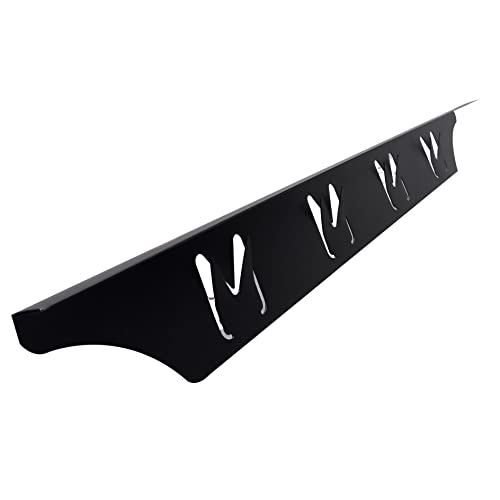 MEANHDAG Black Stove gap cover Range gap Filler, counter Trim Kit Between Stove and counter