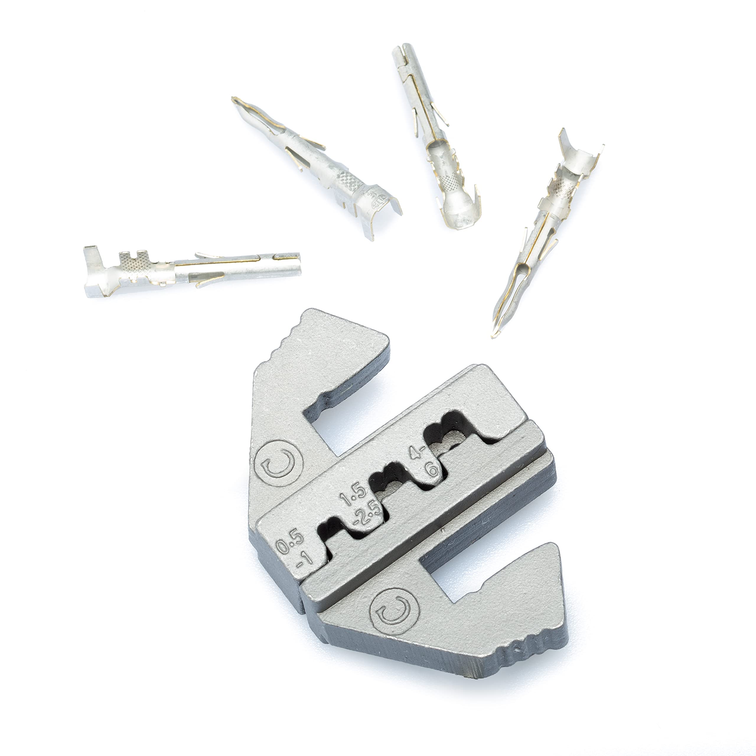 Wirefy Crimping Die For Open Barrel Terminals - 20-10 Awg