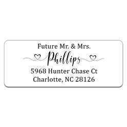 Glitter Owl Personalized Return Address Labels Wedding - Set Of 240 Elegant Custom Mailing Labels For Envelopes, Self Adhesive Flat Sheet Re