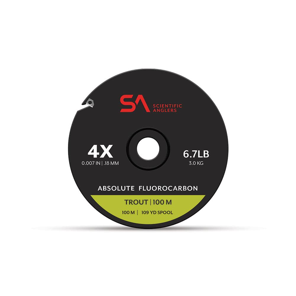 Scientific Anglers Absolute Fluorocarbon Trout Tippet (100M - 1X)