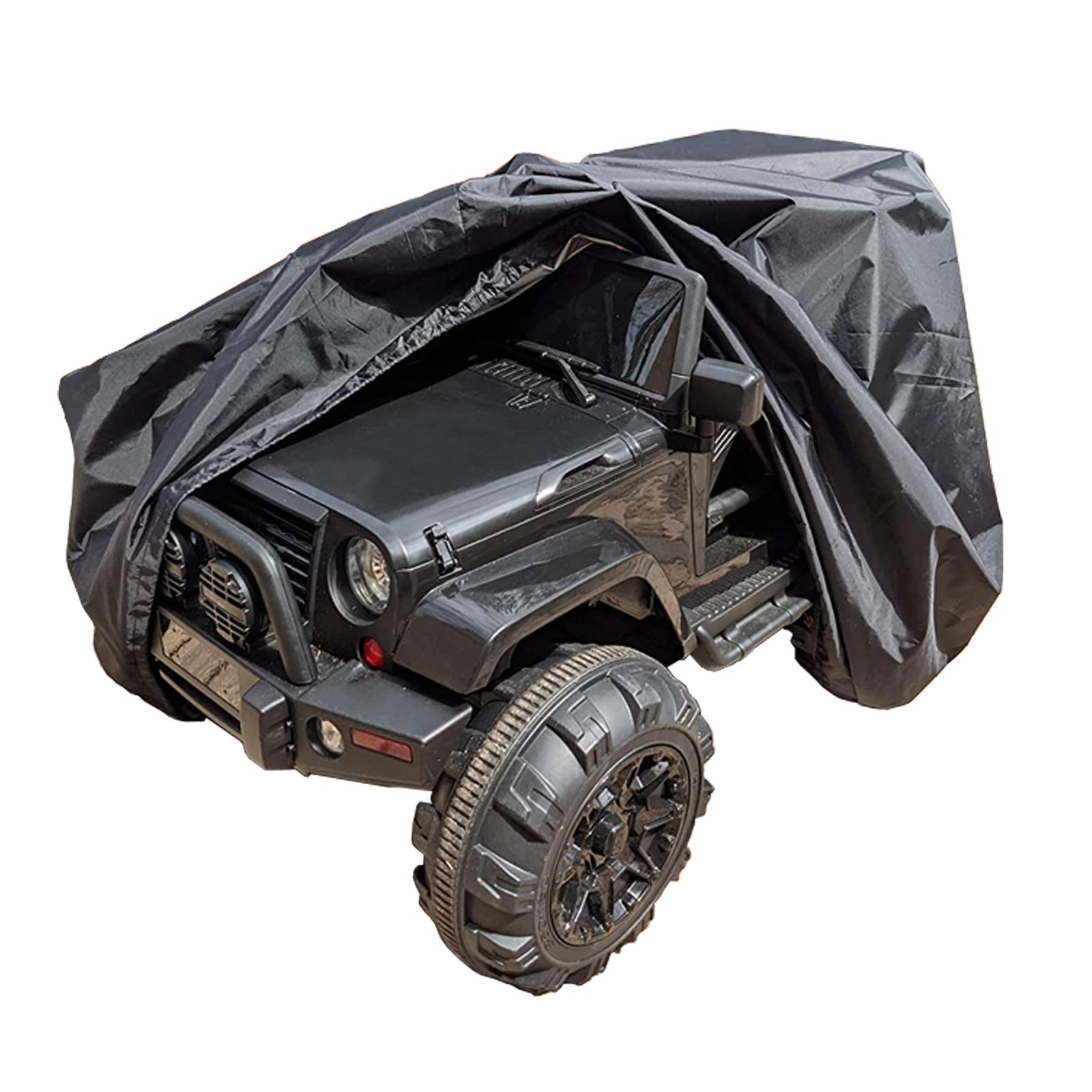 Tonhui Large Ride-On Truck Toy Car Cover, Outdoor Cover For Power Wheels, Kids Electric Car Cover Waterproof All Weather Protect