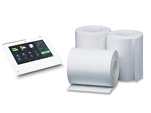 PaperPlanet.com Thermal Paper For Clover Pos (Clover Mini Thermal Printer) By Paper Planet Credit Card Receipt Paper Rolls For Clover C200 C300