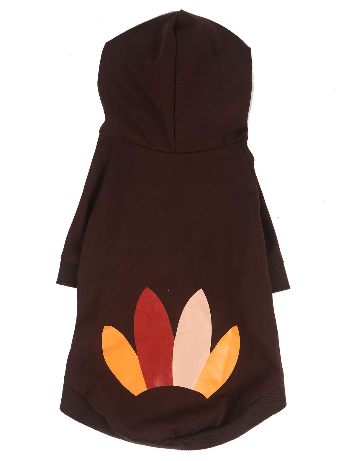 Coomour Thanksgiving Hoodies Pet Turkey Costume Clothes Cat