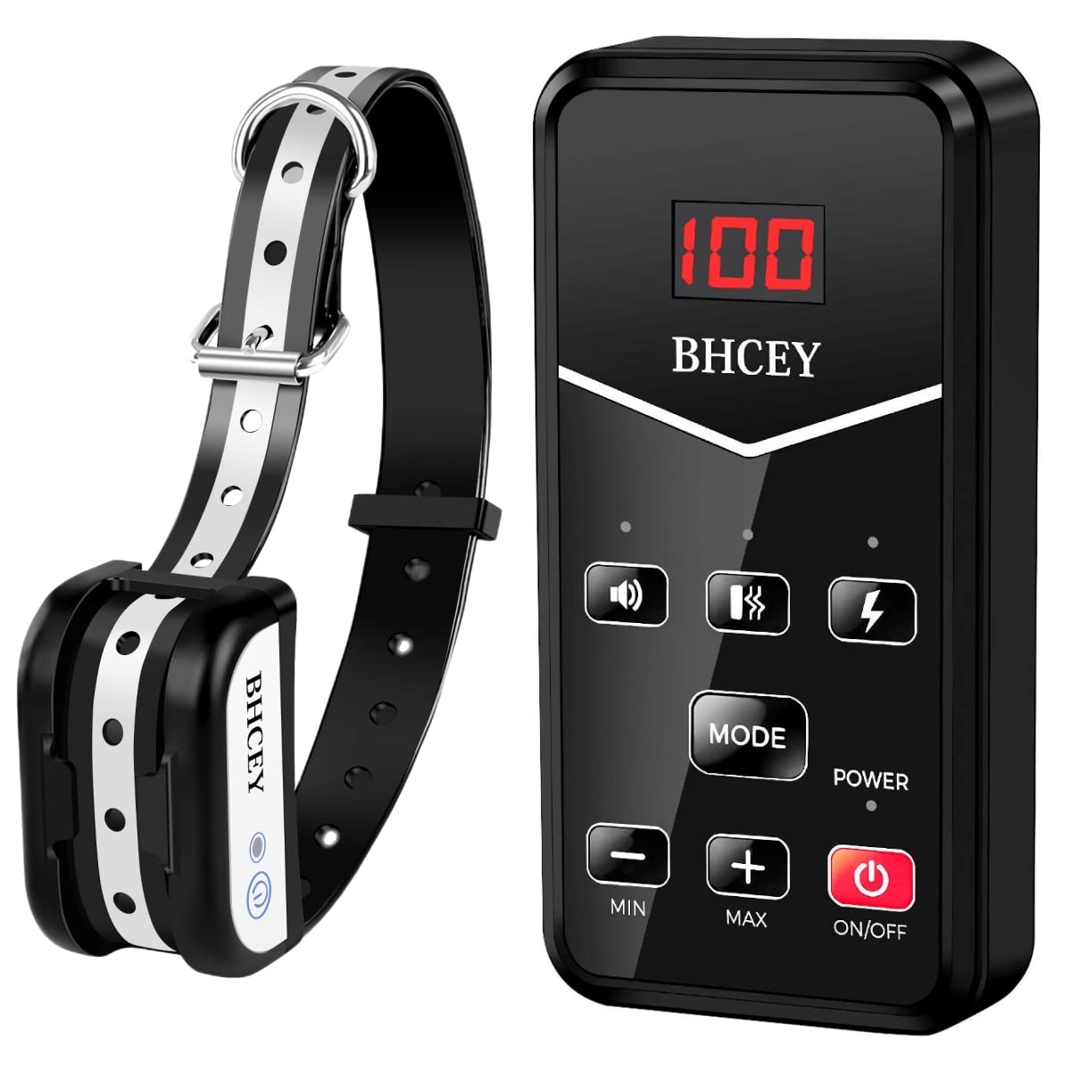 Bhcey Wireless Dog Fence, 2 In 1 Electric Fence System For Dog Shock Training Collar With Remote, Perimeter Wireless Pet Contain