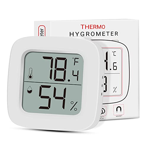 Aggforbl Digital Display Reptile Terrarium Thermometer Hygrometer  High-Accuracy Reptile Tank Thermometer And Hygrometer Suitable