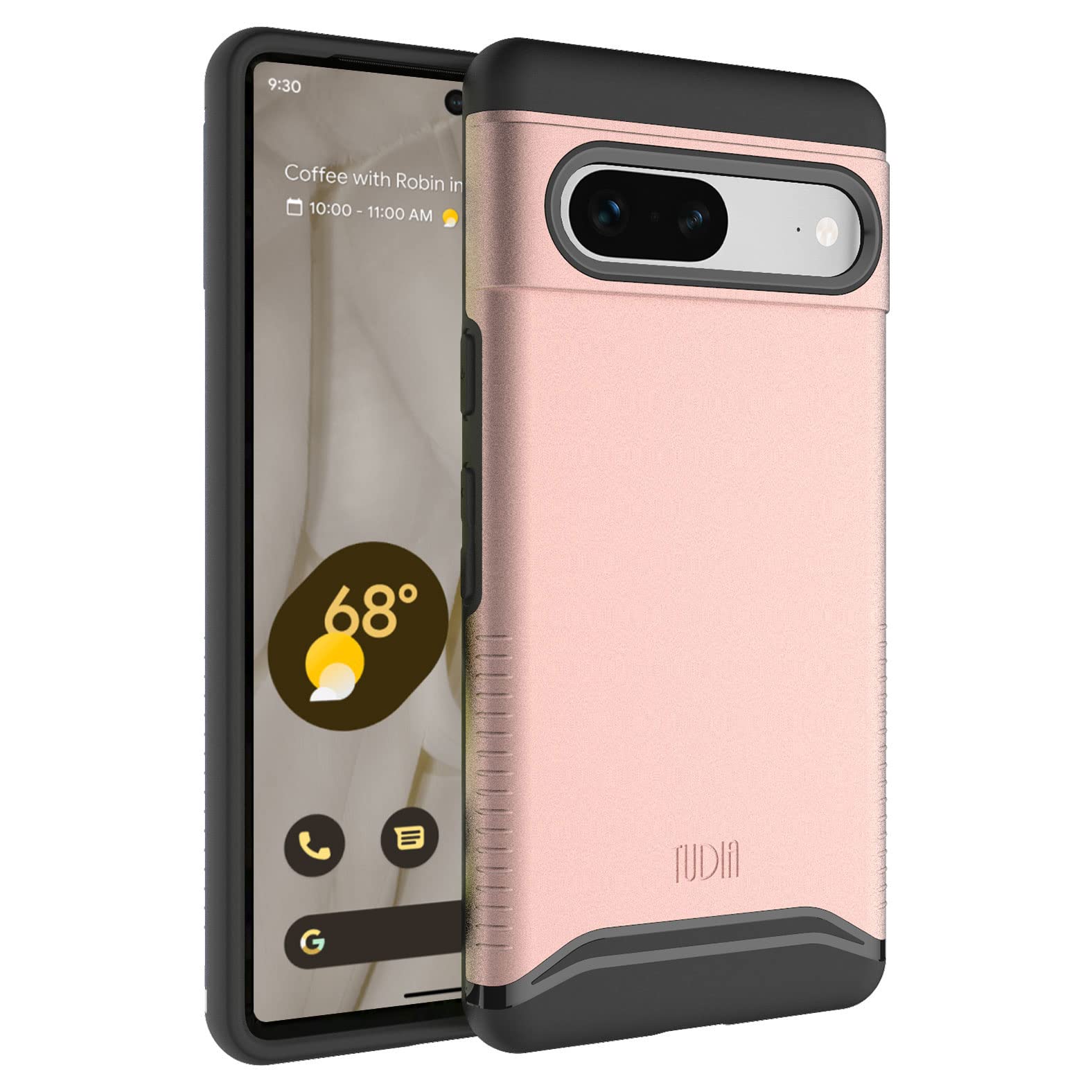 Tudia Merge Compatible With Google Pixel 7 Case, With Mmwave 5G Antenna Cutout] Shockproof Military Grade Slim Dual Layer Protec