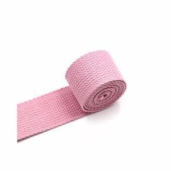Aumey Cotton Webbing,Webbing Bag Handles, Bag Strap For Tote Bag Upholstery Webbing,78 Inch (Pink, Width=15 Inch)