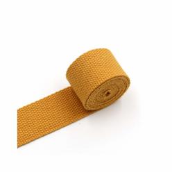 Aumey Cotton Webbing,Webbing Bag Handles, Bag Strap For Tote Bag Upholstery Webbing,78 Inch (Yellow, Width=15 Inch)