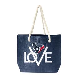 Littlearth Womens Nfl Houston Texans Love Tote, Team Color, 19 L X 6 W X 14 H