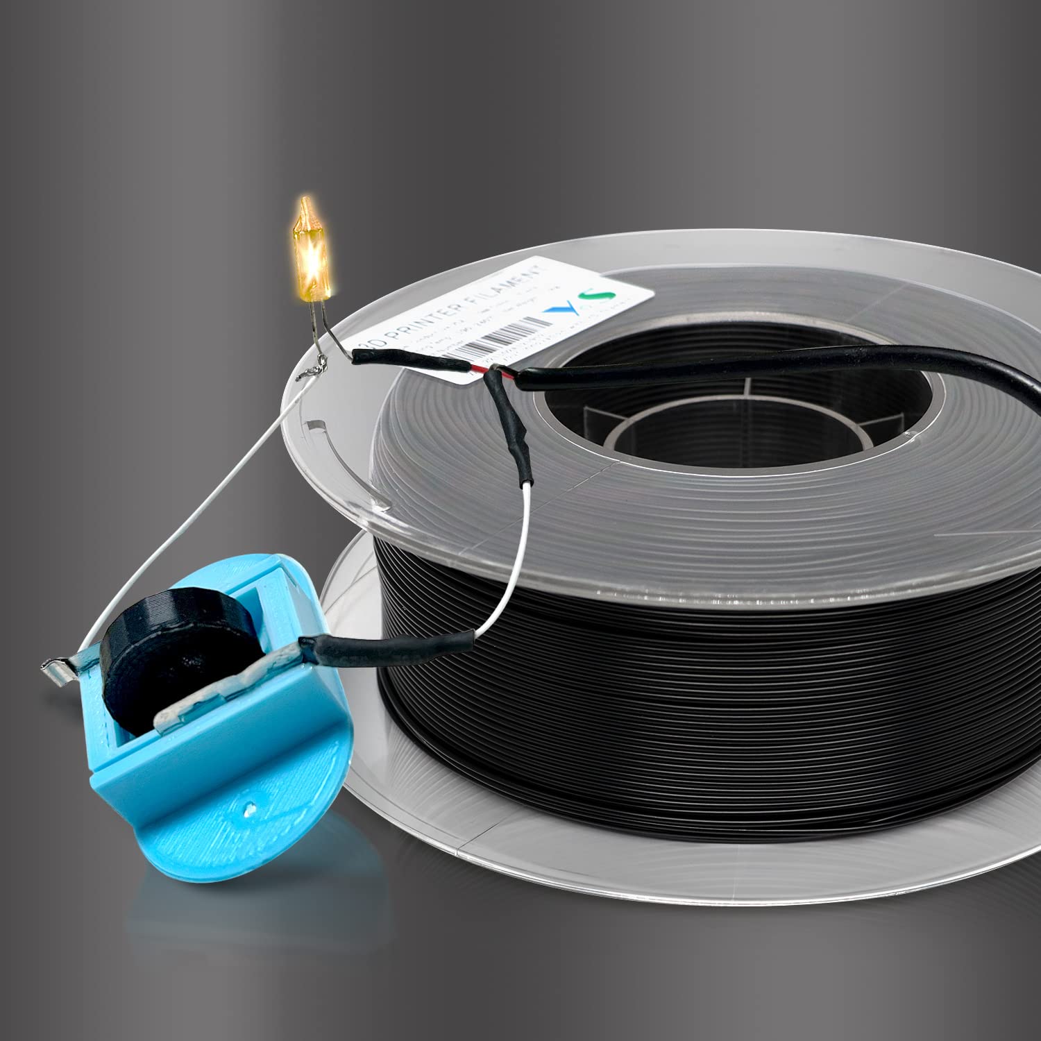 Yousu Conductive Pla Filament 175 Mm For 3D Printer & 3D Pen 1 Kg (22 Lbs) Black