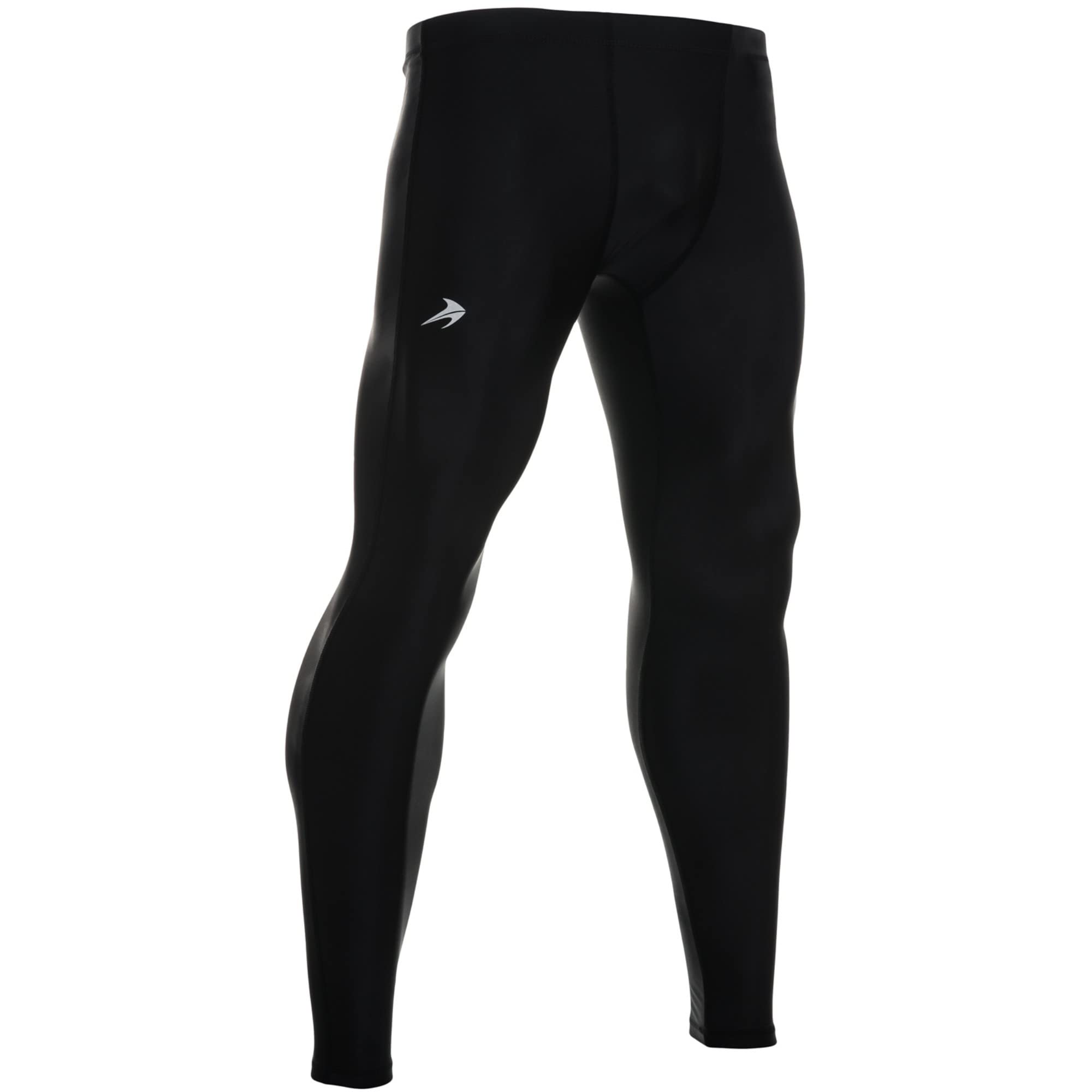 CompressionZ Compressionz Mens Compression Pants Base Layer Running Tights  Mens Leggings For Sports (Black, Xxl)