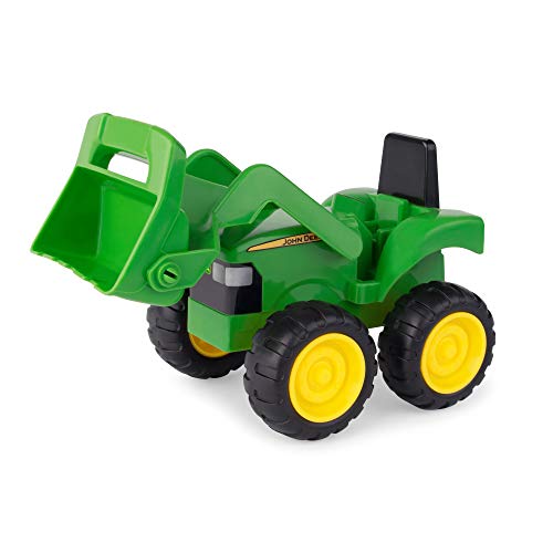 John Deere Mini Sandbox Diggers And Dumpers Toys Truck Set, Building Toys Including 2 Tractors, Construction Toys For Children, 