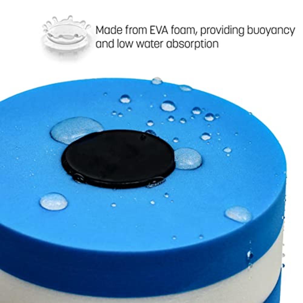 Trademark Innovations Aquatic Exercise Dumbells - Set Of 2 - For Water Aerobics, Blue (Barbls-Wtr)