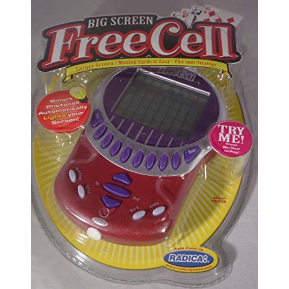 Radica Free Cell Big Screen Games