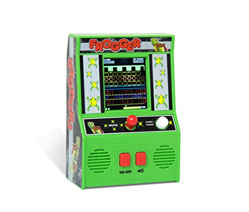 Basic Fun Arcade Classics - Frogger Retro Handheld Arcade Game