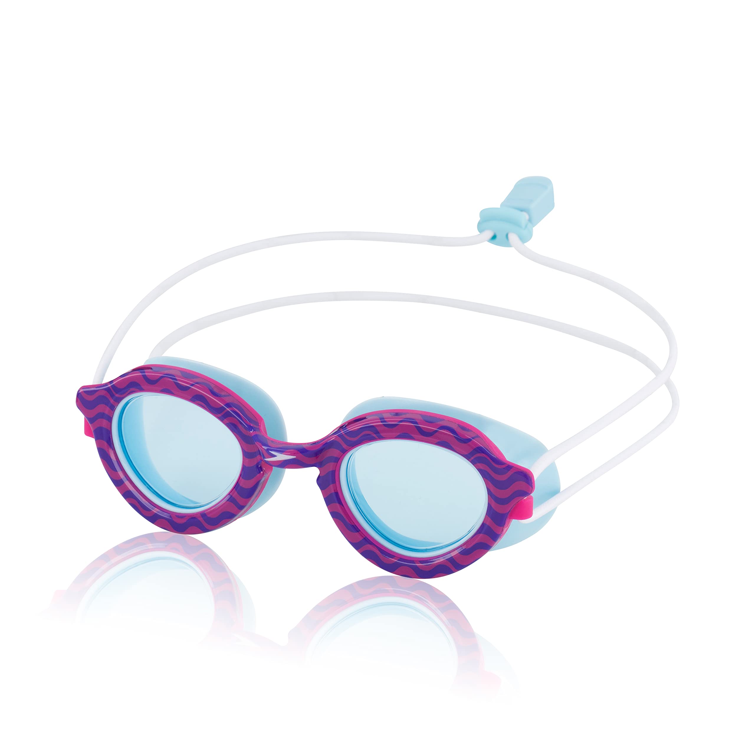 Speedo Unisex-Child Swim Goggles Sunny G Ages 3-8, Purple Pinkceleste