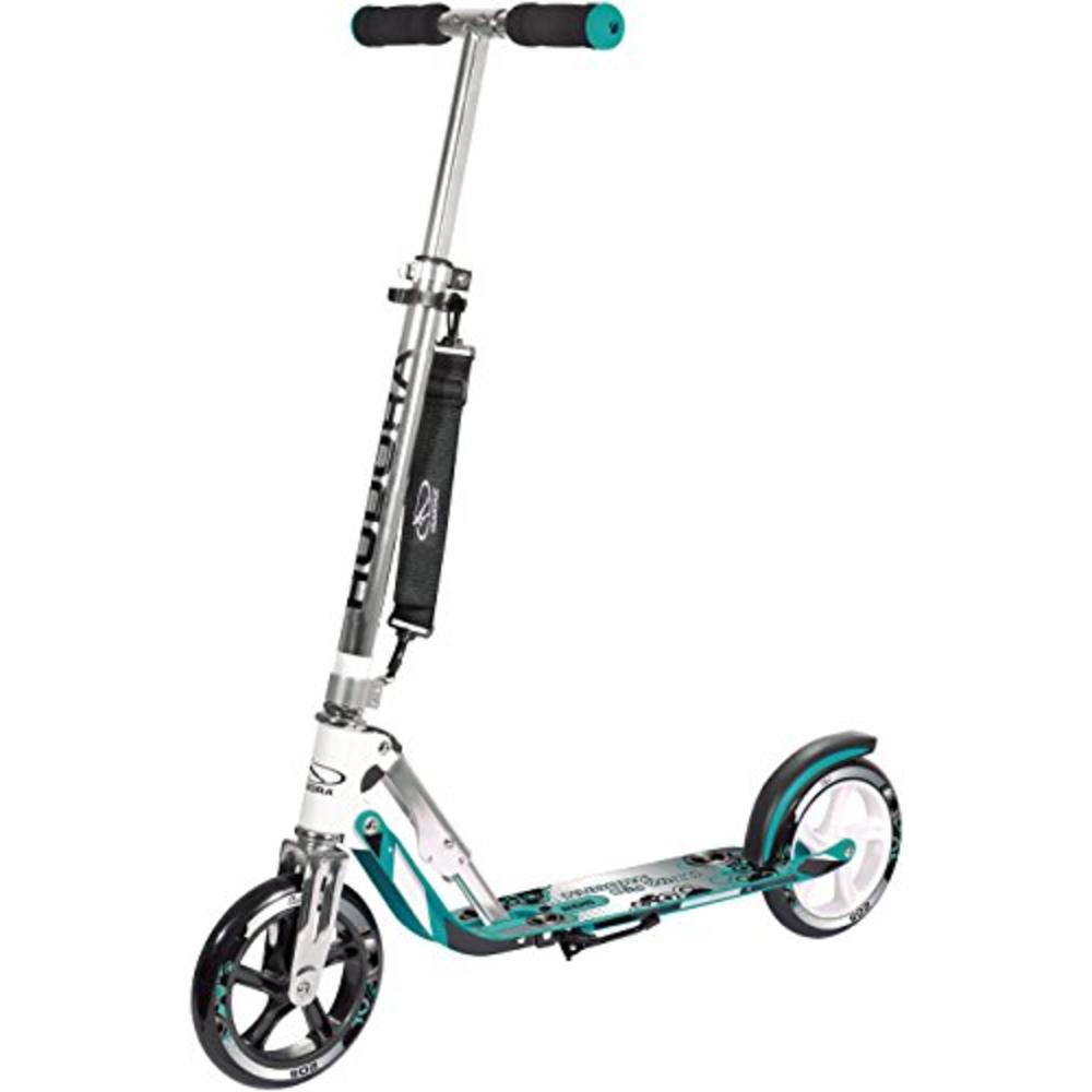 Hudora Scooter For Adults - Hudora Foldable Adult Kick Scooters With Big Wheel Quick-Release Folding System 5 Level Height Adjustable H