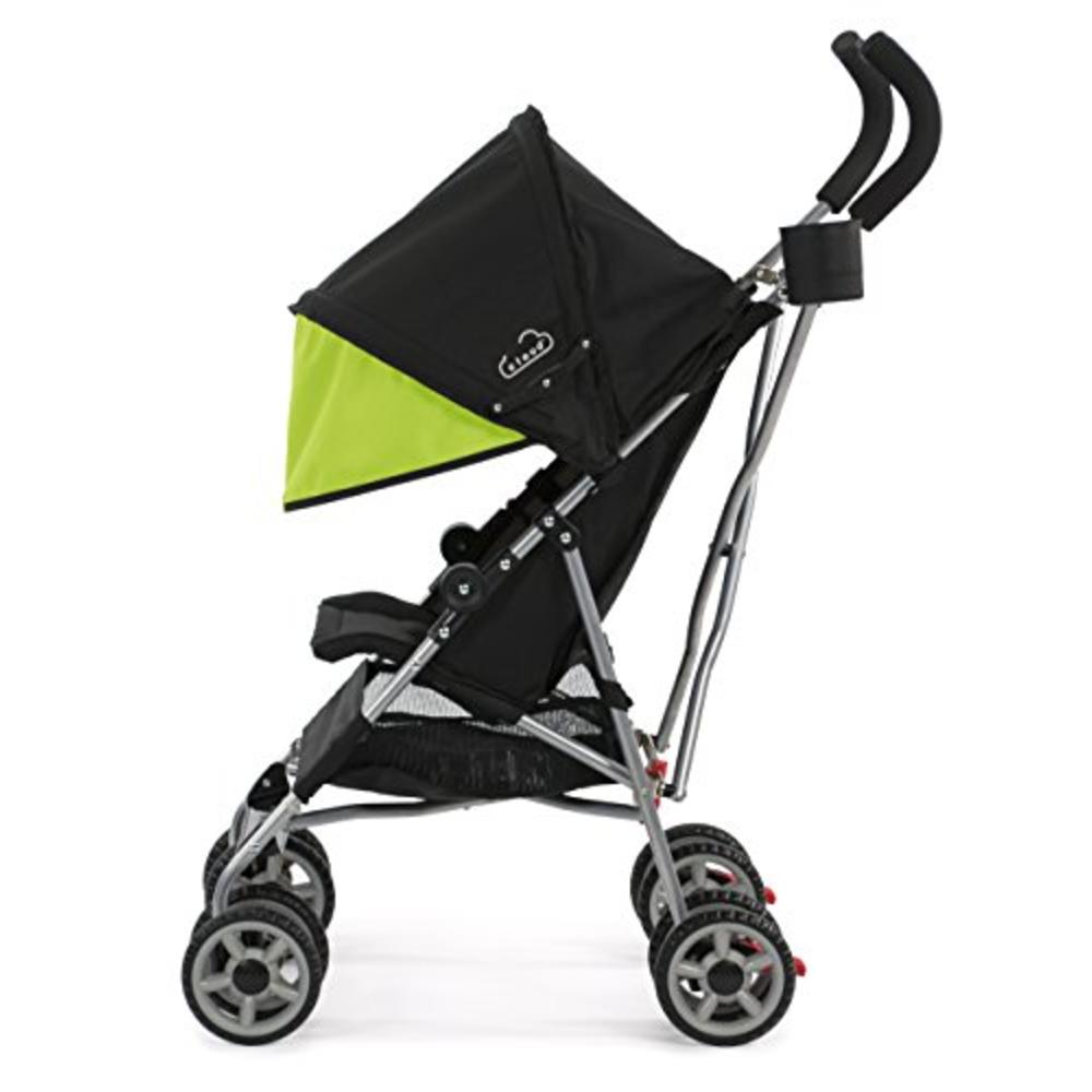Kolcraft Cloud Lightweight Umbrella Stroller With Large Sun Canopy, Spring Green