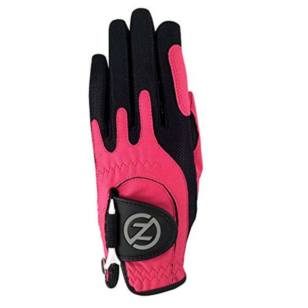 Zero Friction Junior Golf Gloves, Left Hand, One Size, Pink