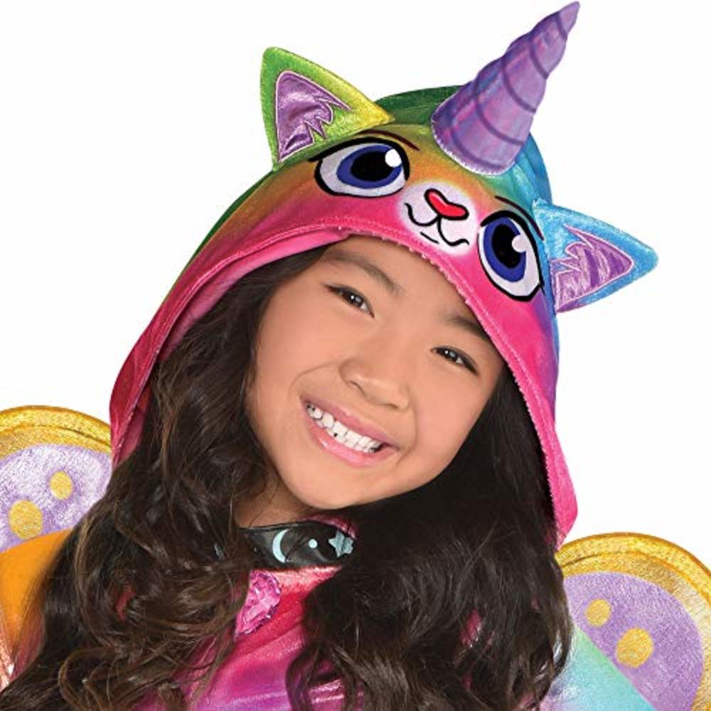 Suit Yourself! Suit Yourself Felicity Halloween Costume For Girls, Rainbow Kitty Unicorn, Medium 8-10, Includes Accessories