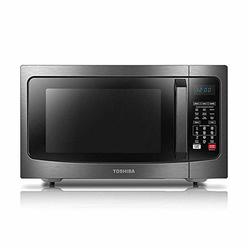 Toshiba Ec042A5C-Bs Countertop Microwave Oven With Convection, Smart Sensor, Sound On/Off Function And Lcd Display, 1.5 Cu.Ft, B