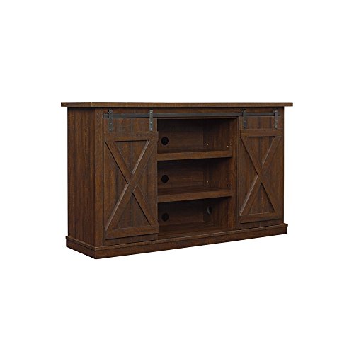 Bell'O Bello Cottonwood Tv Stand For Tvs Up To 60 Inches, Sawcut Espresso