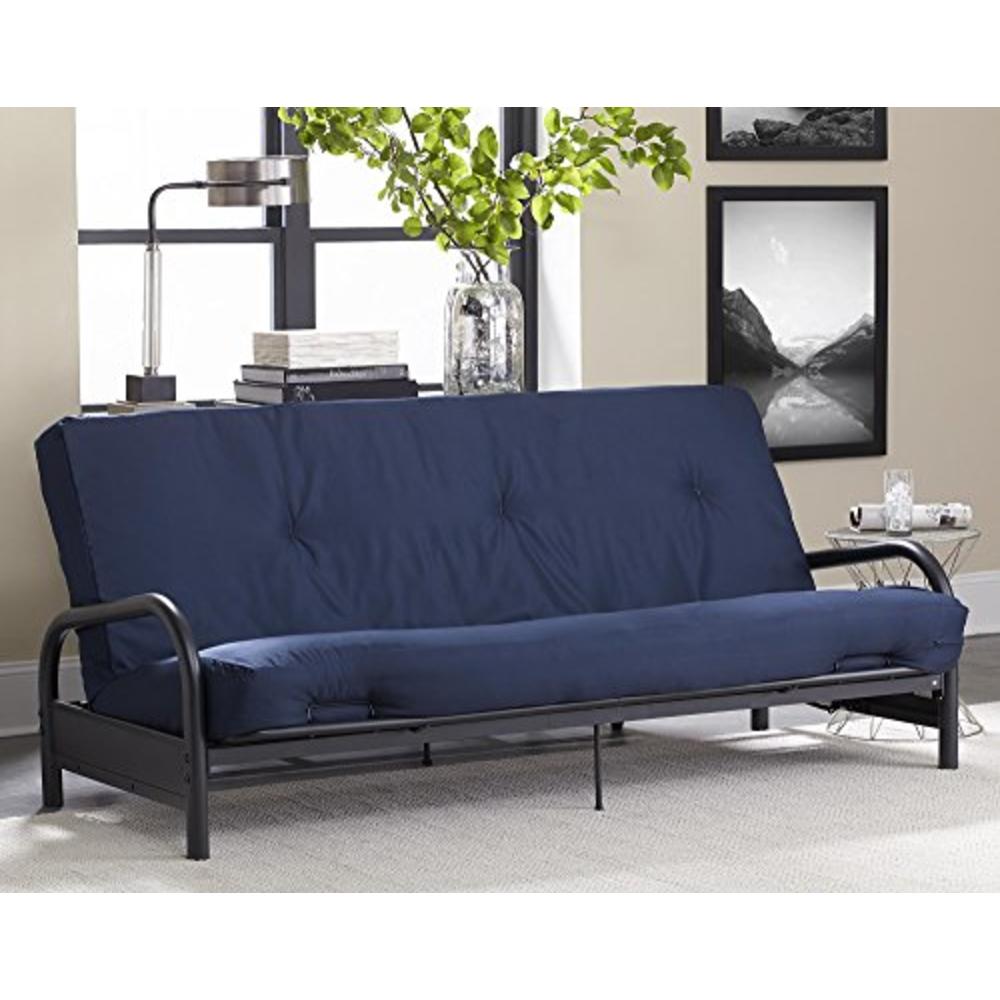 Dorel Dhp 8 Polyester Futon Mattress Sofa Bed, Full, Blue