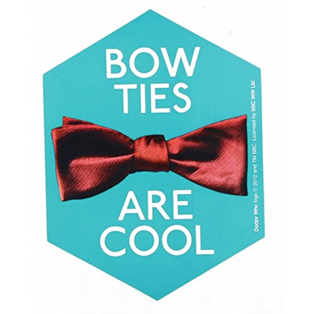 Seven20 Doctor Who Sticker: Bow Ties Are Cool