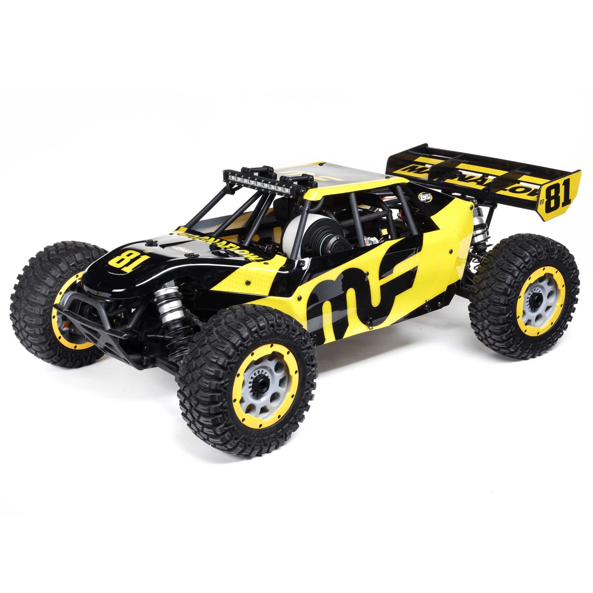 Losi Rc Truck 15 Dbxl 20 4 Wheel Drive Gas Buggy Rtr Charger Fuel And 2-Cylcle Oil Not Included Magnaflow Los05008T2