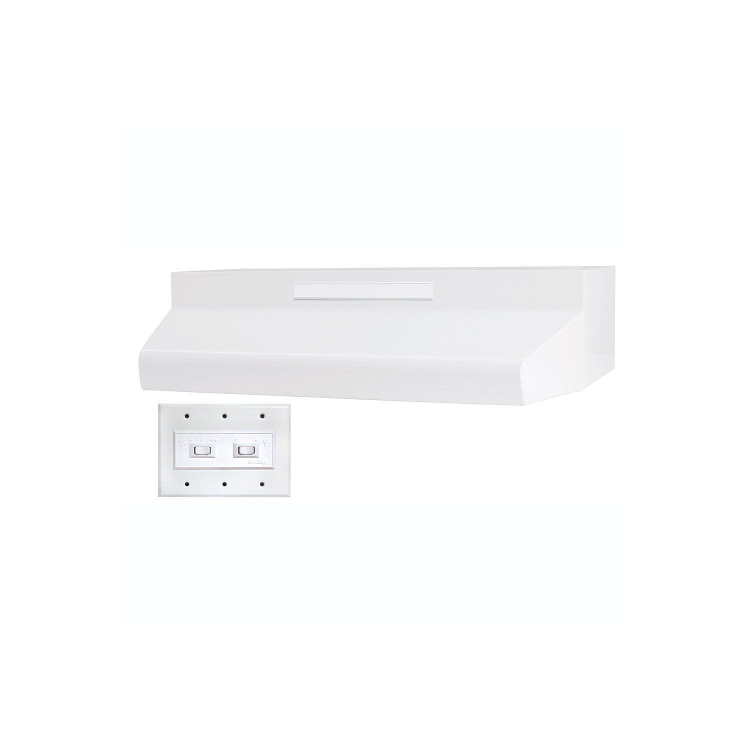 Air King Es243Ada Ada-Compliant Energy Star Qualified 24-Inch Wide Under Cabinet Range Hood With 2-Speed Blower And 270 Cfm, Whi